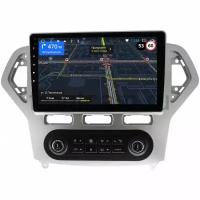 Штатная магнитола Ford Mondeo IV 2007-2010 (серебро) OEM GTSIM10-1016 для авто с Blaupunkt 2/32 на Android 10 с 4G SIM картой