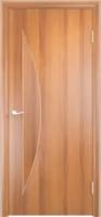 Межкомнатная дверь ВДК Луна ДГ, Цвет миланский орех, 800x2000 мм (комплект: полотно + коробочный брус + наличники)