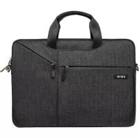 Чехол-сумка WIWU City Commuter Bag для ноутбука до 17.3 Дюймов (черный)