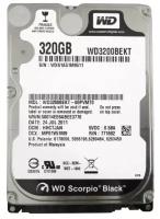 Жесткий диск Western Digital WD3200BEKT 320Gb 7200 SATAII 2,5" HDD