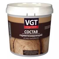 Состав герметизирующий для торцов древесины VGT (0,9кг)