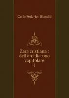 Zara cristiana: dell'arcidiacono capitolare. 2