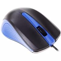 Мышь OKLICK 225M Black/Blue USB (288233)