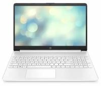 Ноутбук HP 15s-eq1364ur, 491L5EA, AMD Ryzen 3 4300U, 2.7ГГц, 8/256GB SDD, 15.6", AMD Radeon Graphics, Wi-Fi, DVD-нет, W10H, белый