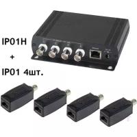 Удлинитель Ethernet SC&T IP01K