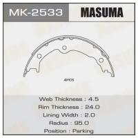 Колодки барабанные Masuma MASUMA MK2533