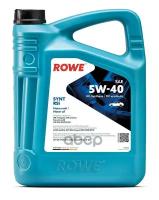 ROWE Масло Моторное 5w-40 Rowe 5л Нс-Синтетика Hightec Synt Rsi A3/B4