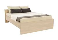 Кровать Боровичи-Мебель Мелисса с реечным основанием дуб сонома 205х175х85 см