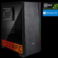 RyzenPC Компьютер RyzenPC 3318849 (Ryzen 5 5600X, 16 Гб, SSD: 960 Гб, GTX 1660, WIFI, 650 Вт, Win 10 Home)