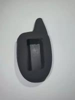 Чехол силиконовый для брелка пульта автосигнализации Scher-khan Magicar 7, 8, VII, VIII шерхан черный