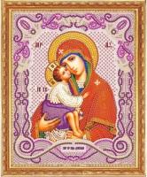 Алмазная мозаика Икона Божией матери Донская 19x24 М-221