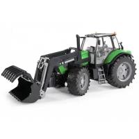 Трактор с погрузчиком 1:16 Deutz Agrotron X720 Bruder