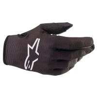 Мотоперчатки кроссовые YOUTH RADAR GLOVES ALPINESTARS (черный, 10, S)