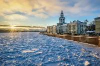 Фотообои Санкт Петербург зимой 275x414 (ВхШ), бесшовные, флизелиновые, MasterFresok арт 9-654