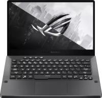 14" Ноутбук ASUS ROG Zephyrus G14 GA401QM-K2200T 2560x1440, AMD Ryzen 7 5800HS 2.8 ГГц, RAM 16 ГБ, SSD 1 ТБ, NVIDIA GeForce RTX 3060, Windows 10 Home, 90NR05S6-M04550, Eclipse Gray Anime Matrix Version