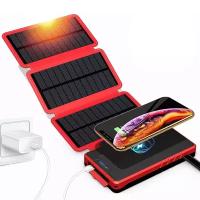 Внешний аккумулятор на солнечных панелях beCamp Power Bank Solar