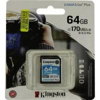 SD карта KINGSTON Canvas Go! Plus SDG3/64GB