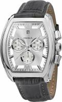 Серебряные часы Часовой завод Ника 1264.0.9.23A с минеральным стеклом, Серебро 925°