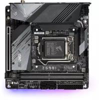 Материнская плата Gigabyte Z590I AORUS ULTRA Soc-1200 Intel Z590 2xDDR4 mini-ITX AC`97 8ch(7.1) 2.5Gg RAID+HDMI+DP