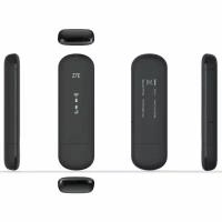 Модем 2G/3G/4G ZTE MF79RU USB Wi-Fi Firewall +Router внешний черный