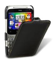 Кожаный чехол для HTC Chacha Melkco Premium Leather Case - Jacka Type (Black LC)