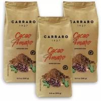 Какао Carraro Cacao Amaro 3х250 г