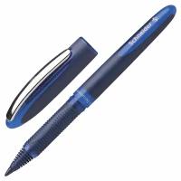 Ручка-роллер SCHNEIDER "One Business", синяя, корпус темно-синий, узел 0,8 мм, линия письма 0,6 мм, 183003 В комплекте: 10шт