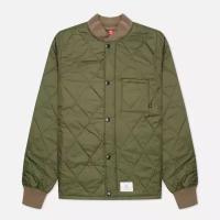 Мужская стеганая куртка Alpha Industries Quilted Utility оливковый, Размер M