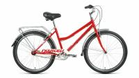 Велосипед Forward Barcelona 26 3.0 (2021) (Велосипед FORWARD BARCELONA 26 3.0 (26" 3 ск. . 17"), красный/белый, RBKW1C163004)