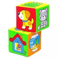 Развивающая игрушка-кубики «Чей домик?»