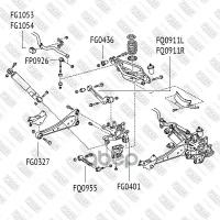 Рычаг Подвески Прав Toyota Rav4 05-, Lexus Nx 14-, Geely: Atlas Pro 21-, Chery: Tiggo 4 Pro 22-, Geely: Emgrand X7 13-21 FIXA