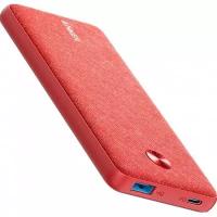 Внешний аккумулятор ANKER PowerCore Sense 10000 PD Fabric Red