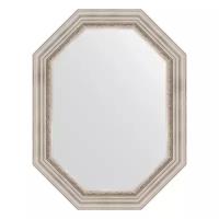 Зеркало в багетной раме Evoform BY 7167, римское серебро 88 mm (66x86 cm)