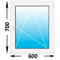 Пластиковое окно Veka WHS одностворчатое 600x700 (ширина Х высота) (600Х700)