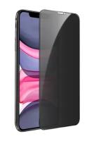 Защитное стекло на iPhone XR/11 (G15), HOCO, Guardian shield series full-screen anti-spy, черное