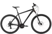 Велосипед Stark Indy 26.1 D рама 20" Shimano черный/черный