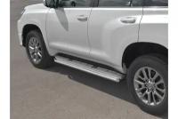 TOYOTA LC PRADO 150 BLACK ONYX 2020- Защита порогов d42 LCPT-003549 LCPT-003549