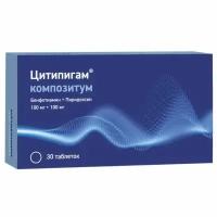 Цитипигам композитум таблетки п/о плен. 100мг+100мг 30шт