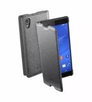 SONY Чехол-книжка Cellular Line для Sony Xperia Z4 черный BOOKESSXPERIAZ4K