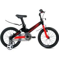 Детский велосипед Forward COSMO 16 (16" 1 ск.) 2020-2021, черный/красный