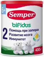 Semper Бифидус Нутрадефенс 2 - спец. мол. смесь, 6-12 мес., 400гр