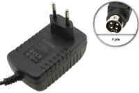 Адаптер (блок) питания 12V, 1A, 12W, 4pin HP, для маршрутизаторов, роутеров Huawei AR121 и др. оборудования