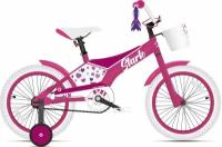 Велосипед STARK Tanuki 16 Girl городской розовый/фиолетовый