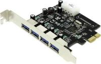 STLab U-1270 (rtl) PCI-Ex1, Usb3.0, 4 port-ext