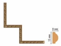 Декоративный Угловой Элемент Decomaster 130-1-3 В200хШ20хД200 мм / Декомастер
