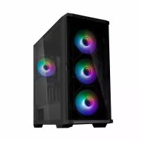 Корпус ZALMAN Z10 DUO, ATX, BLACK, WINDOW, Infinity Mirror ARGB