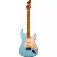 JET JS-300 BL электрогитара, Stratocaster, корпус липа, 22 лада,SSS, tremolo, цвет Sonic blue