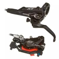 Тормоз дисковый DEORE XT BR-M8000(F) (Тормоз Дисковый Shimano DISC BRAKE ASSEMBLED SET, DEORE XT, BL-M8000(L), BR-M8000(F) W/SM-MA-F180P/P)