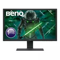 Монитор BENQ 24" GL2480 TN LED 1920x1080 1ms 16:9 250 cd/m2 1000:1 12M:1 170/160 D-sub DVI HDMI Flicker-free Black