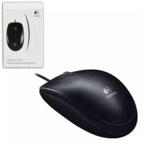 Мышь проводная оптическая USB Logitech B100 (910-003357) (1)